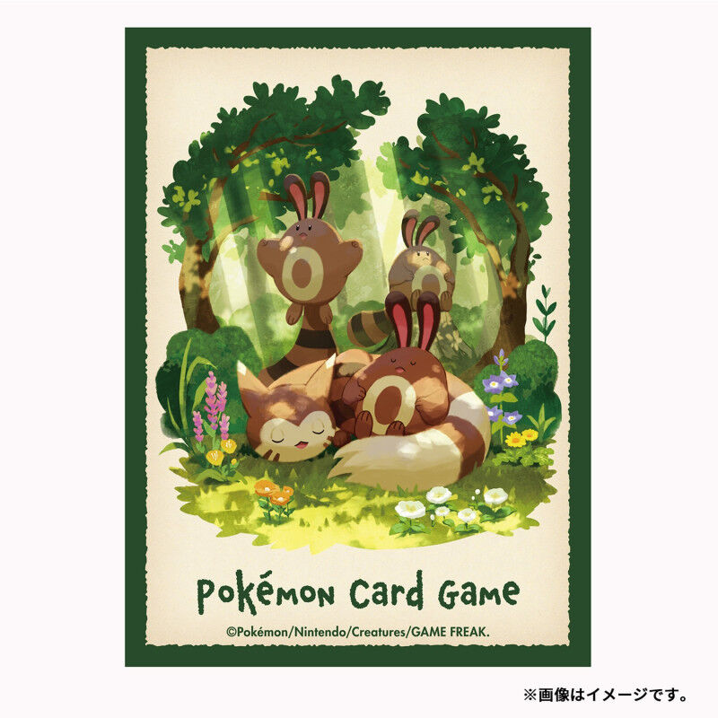 Pokemon Center Deck Sleeves Furret & Sentret